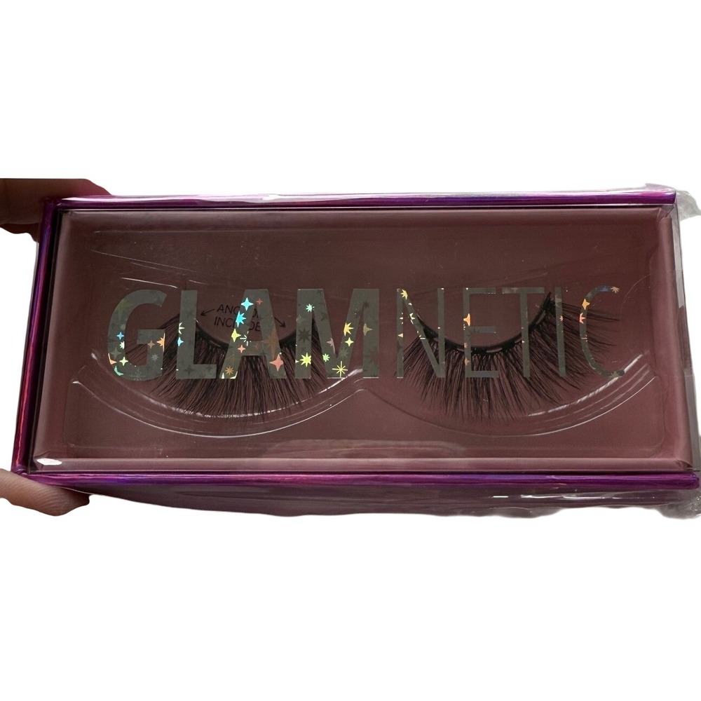 Glamnetic VIP Magnetic Faux Mink False Lashes Long Cat Eye Reusable Black